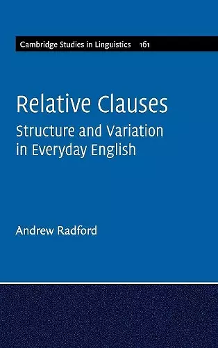 Relative Clauses cover