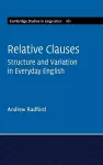 Relative Clauses cover