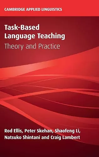 Task-Based Language Teaching cover