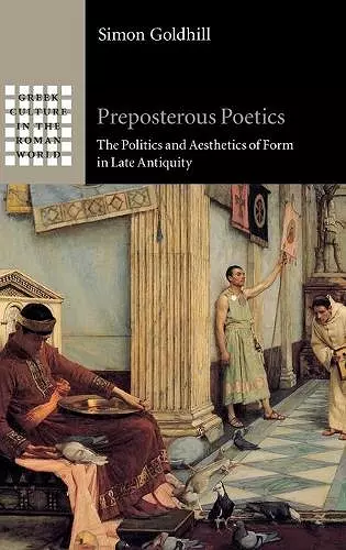 Preposterous Poetics cover