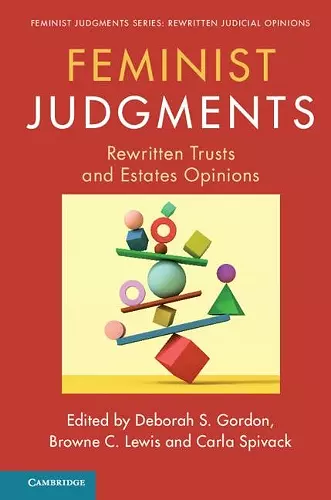 Feminist Judgments cover