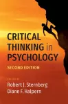 Critical Thinking in Psychology cover