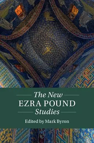 The New Ezra Pound Studies cover