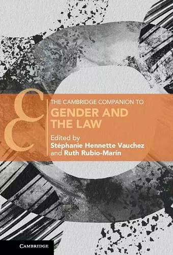 The Cambridge Companion to Gender and the Law cover