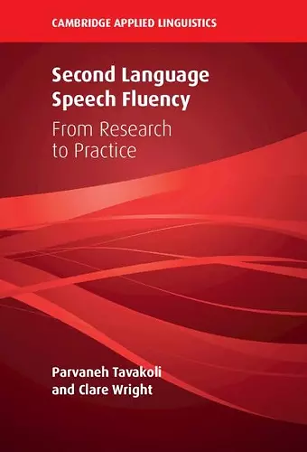 Second Language Speech Fluency cover