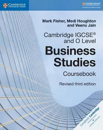 Cambridge IGCSE® and O Level Business Studies Revised Coursebook cover