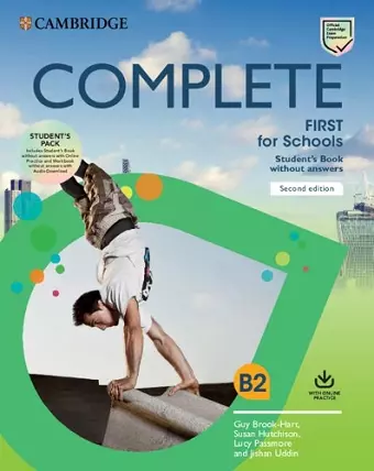 Complete First for Schools Student's Book Pack (SB wo Answers w Online Practice and WB wo Answers w Audio Download) cover