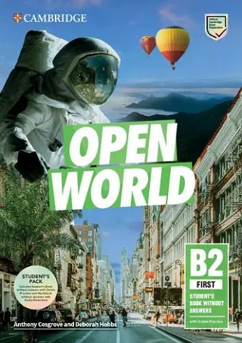 Open World First Student's Book Pack (SB wo Answers w Online Practice and WB wo Answers w Audio Download) cover