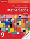 Cambridge Checkpoint Mathematics Coursebook 9 with Cambridge Online Mathematics (1 Year) cover