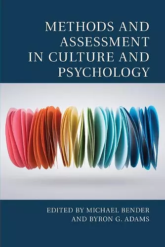 Methods and Assessment in Culture and Psychology cover