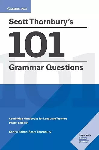 Scott Thornbury's 101 Grammar Questions Pocket Editions cover