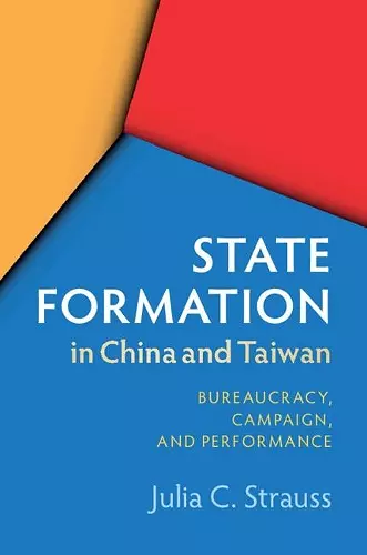 State Formation in China and Taiwan cover