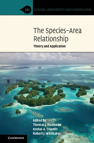 The Species–Area Relationship cover