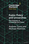 Public Policy and Universities cover