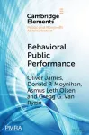 Behavioral Public Performance cover