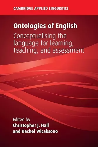 Ontologies of English cover