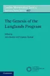 The Genesis of the Langlands Program cover