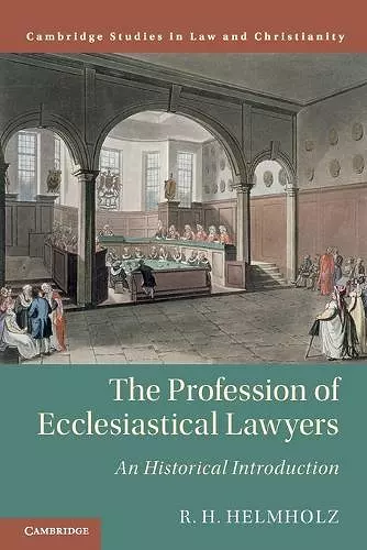 The Profession of Ecclesiastical Lawyers cover