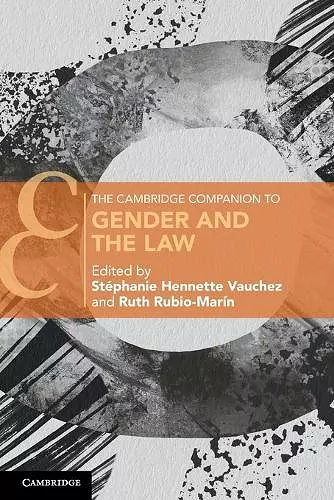 The Cambridge Companion to Gender and the Law cover