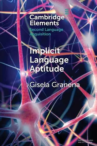 Implicit Language Aptitude cover