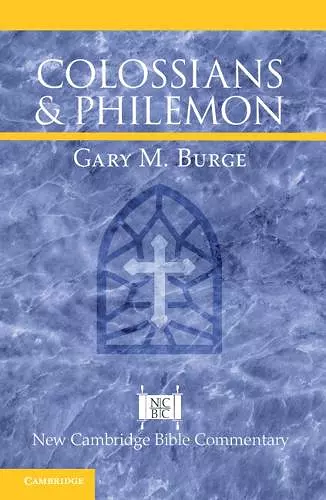 Colossians and Philemon cover