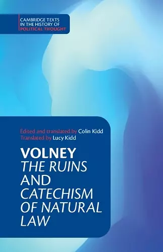 Volney: ‘The Ruins' and ‘Catechism of Natural Law' cover