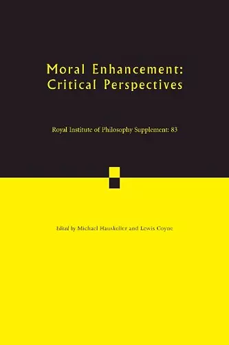 Moral Enhancement cover