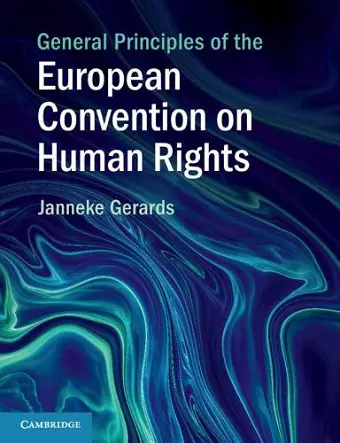 General Principles of the European Convention on Human Rights cover