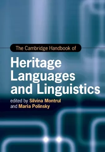 The Cambridge Handbook of Heritage Languages and Linguistics cover