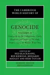 The Cambridge World History of Genocide: Volume 2, Genocide in the Indigenous, Early Modern and Imperial Worlds, from c.1535 to World War One cover