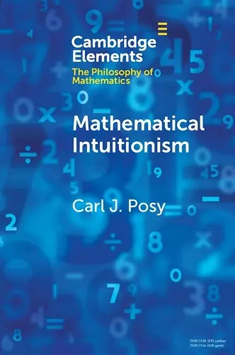 Mathematical Intuitionism cover