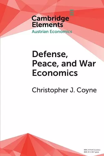 Defense, Peace, and War Economics cover