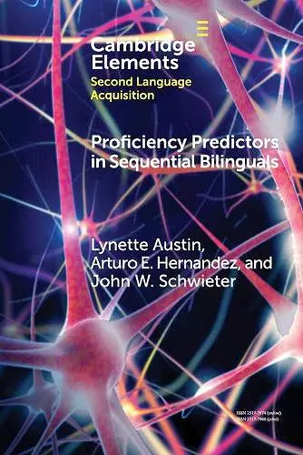 Proficiency Predictors in Sequential Bilinguals cover