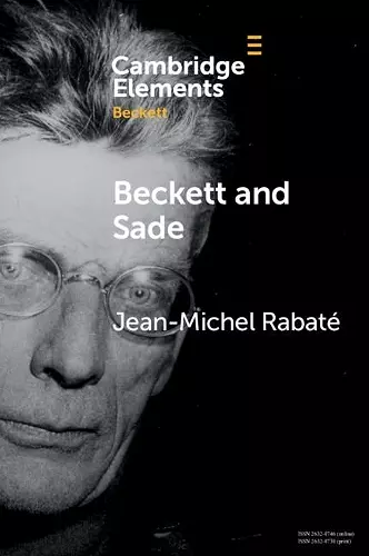 Beckett and Sade cover