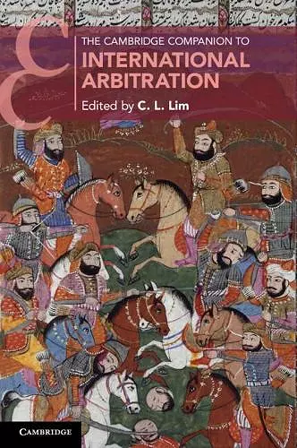 The Cambridge Companion to International Arbitration cover