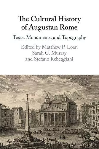 The Cultural History of Augustan Rome cover