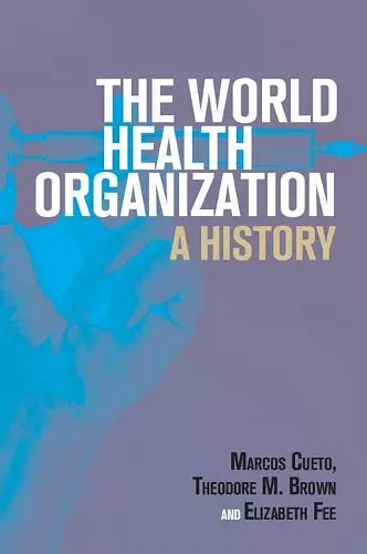 The World Health Organization cover