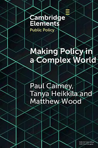 Making Policy in a Complex World cover