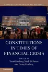 Constitutions in Times of Financial Crisis cover