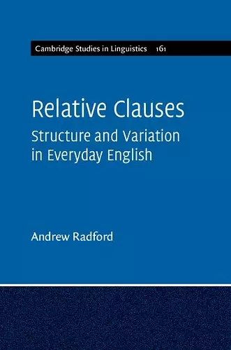 Relative Clauses cover