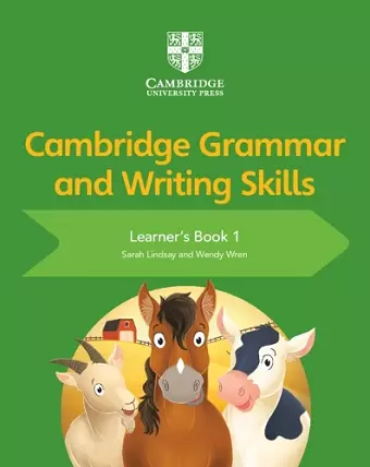 Cambridge Grammar and Writing Skills Learner's Book 1 cover