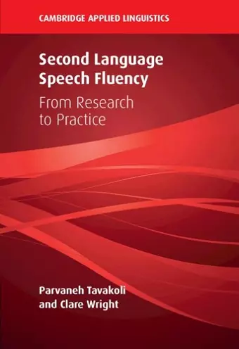 Second Language Speech Fluency cover