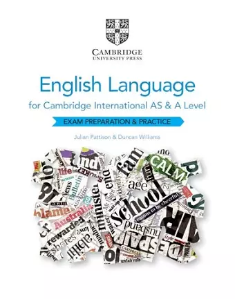 Cambridge International AS and A Level English Language Exam Preparation and Practice cover