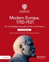 Cambridge International AS Level History Modern Europe, 1750–1921 Coursebook cover