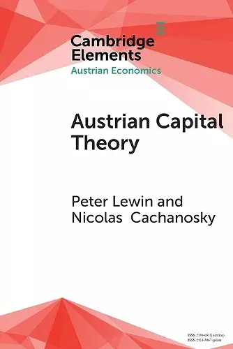 Austrian Capital Theory cover