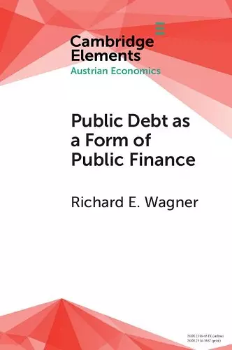 Public Debt as a Form of Public Finance cover