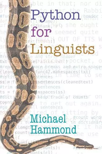 Python for Linguists cover
