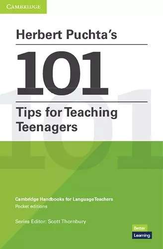 Herbert Puchta's 101 Tips for Teaching Teenagers Pocket Editions cover