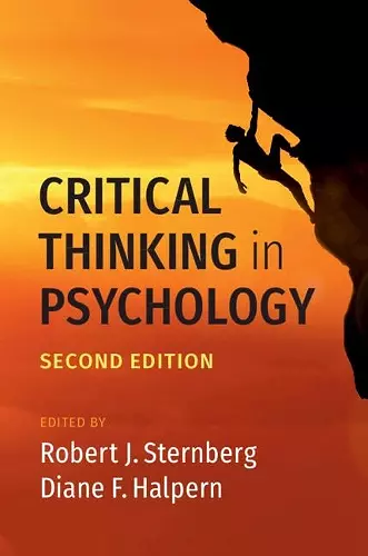 Critical Thinking in Psychology cover