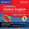 Cambridge Global English Stage 9 Cambridge Elevate Digital Classroom Access Card (1 Year) cover